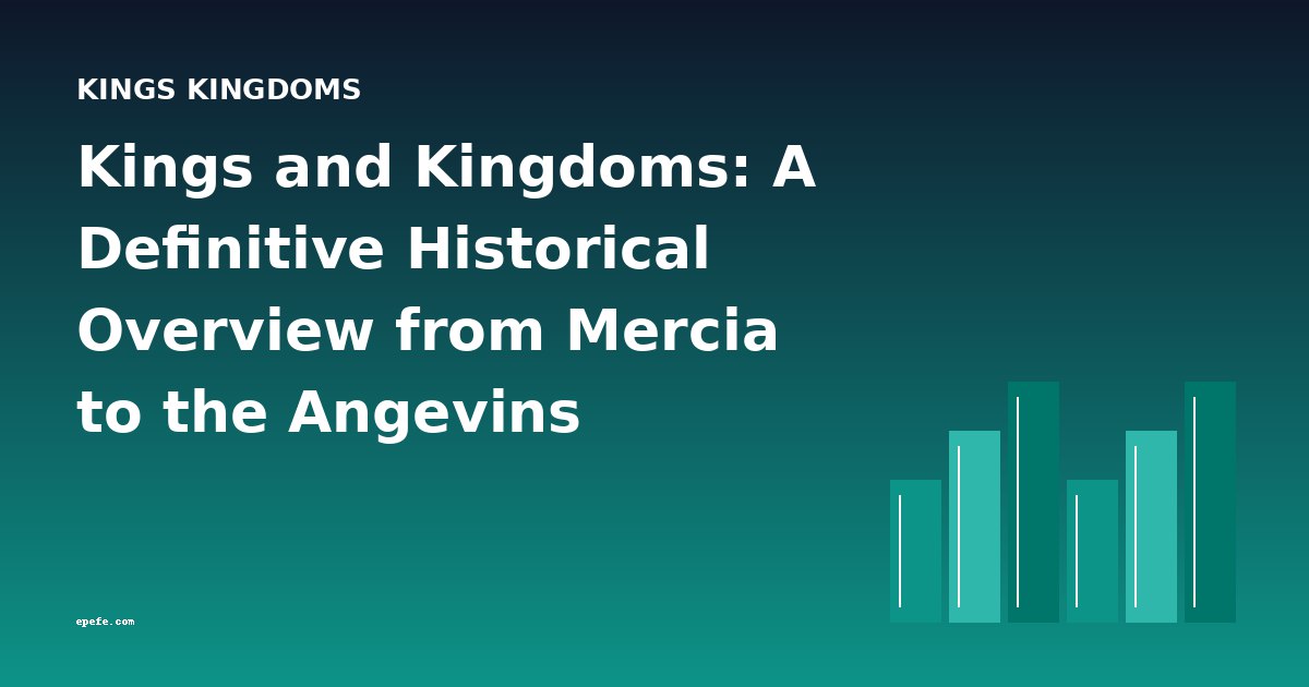 Kings and Kingdoms: A Definitive Historical Overview from Mercia to the Angevins