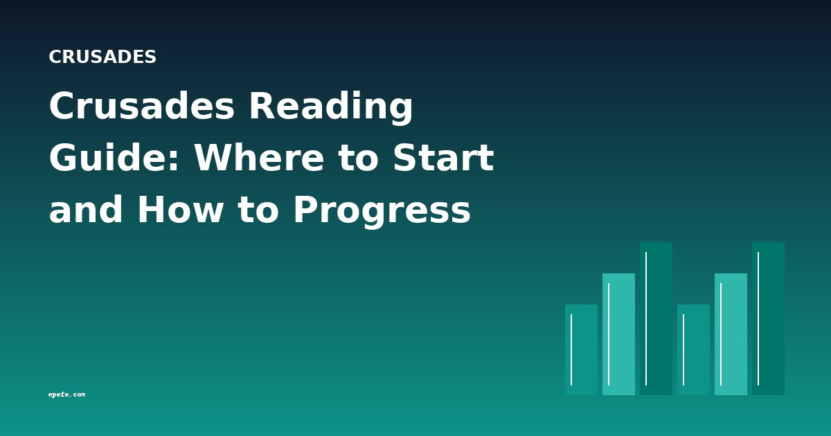 Crusades Reading Guide: Where to Start and How to Progress
